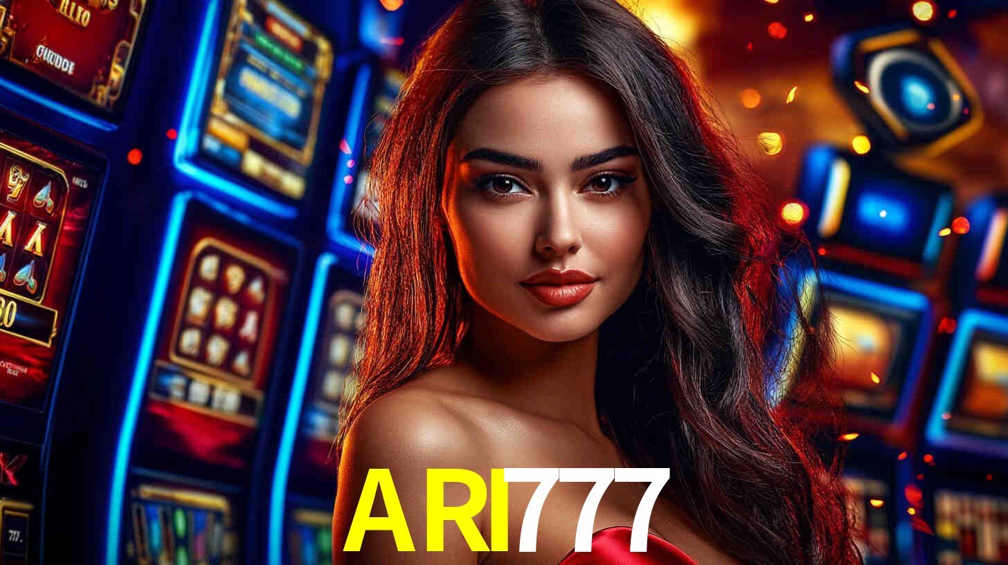 Página principal de ARI777 Casino con juegos en vivo y tragamonedas para México